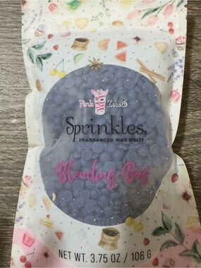 Pink Zebra Sprinkles Blending Bag - Purple Pink